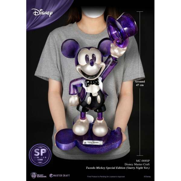 Estatua Master Craft Tuxedo Mickey Special Edition Starry Night Ver Mickey Mouse 1/4 47 cm - Collector4u.com