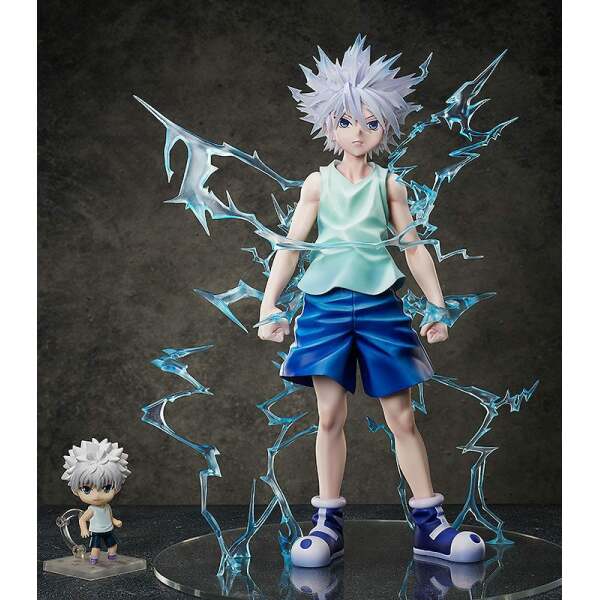 Estatua Killua Zoldyck Hunter x Hunter PVC 1/4 47 cm - Collector4u.com