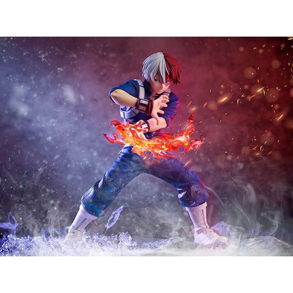 Estatua PVC 1/4 Shoto Todoroki  My Hero Academia 34 cm - Collector4u.com