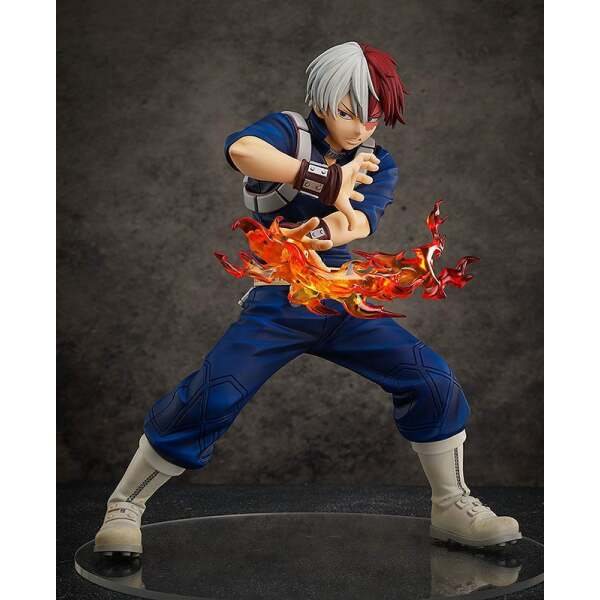 Estatua PVC 1/4 Shoto Todoroki  My Hero Academia 34 cm - Collector4u.com