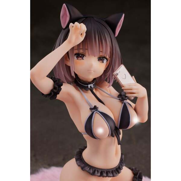 Estatua PVC 1/6 Roar, Posing in Front of a Mirror – Ayaka-chan TPK-017 Original Character 17 cm - Collector4u.com