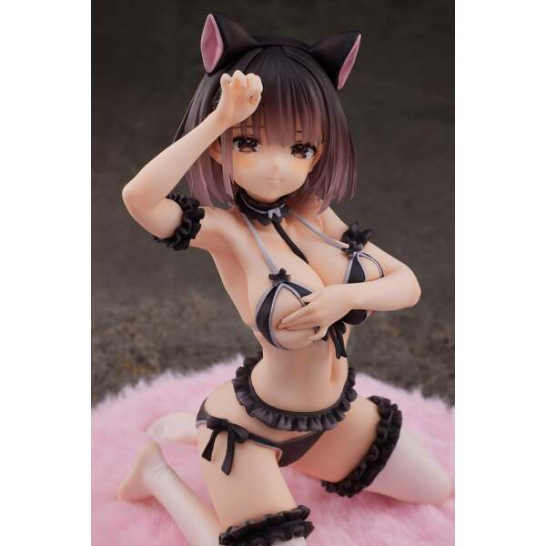 Estatua PVC 1/6 Roar, Posing in Front of a Mirror – Ayaka-chan TPK-017 Original Character 17 cm - Collector4u.com