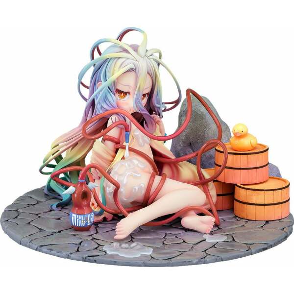 Estatua Shiro Hot Spring Ver No Game No Life PVC 1/7 11 cm