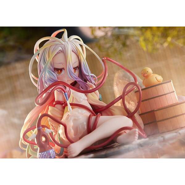 Estatua Shiro Hot Spring Ver No Game No Life PVC 1/7 11 cm - Collector4u.com