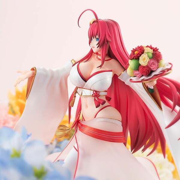 Estatua Rias Gremory Pure White Bikini Ver High School DxD Hero PVC 1/7 25 cm - Collector4u.com