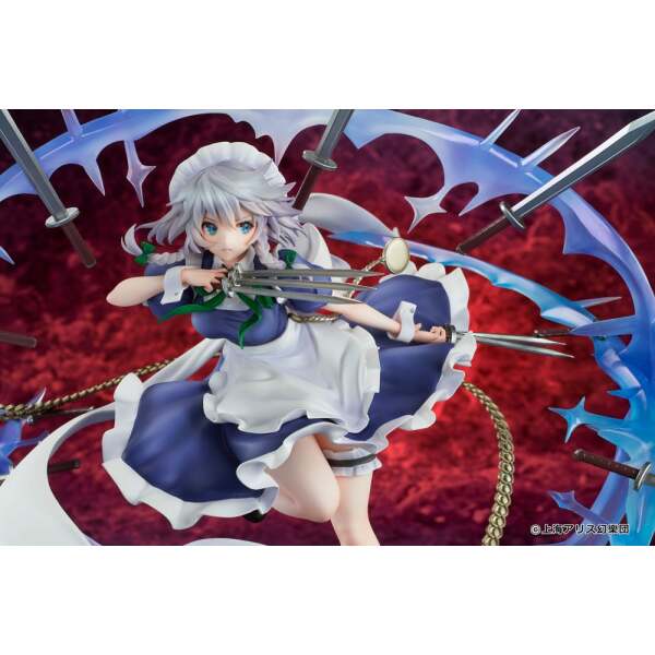 Estatua Izayoi Sakuya illustration by TEDDY Touhou Project PVC 1/7 32 cm - Collector4u.com