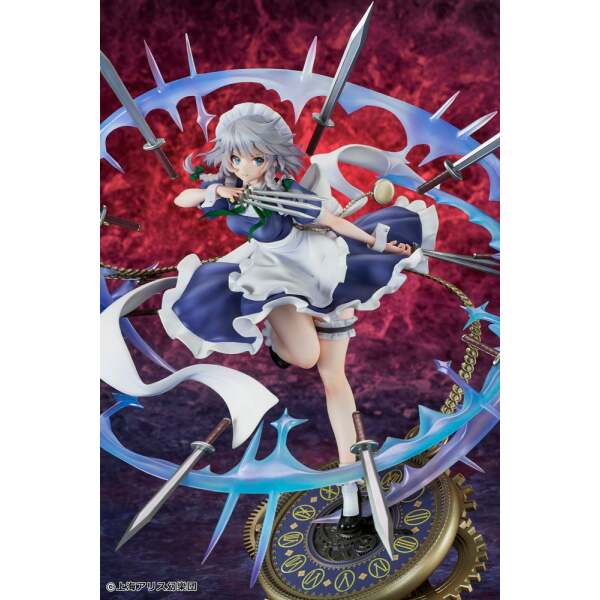 Estatua Izayoi Sakuya illustration by TEDDY Touhou Project PVC 1/7 32 cm - Collector4u.com