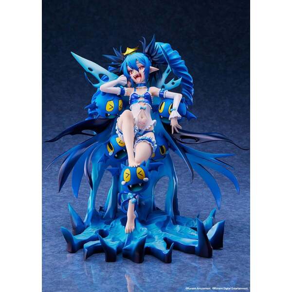 Bombergirl Estatua PVC 1/7 Aqua Lewysia Aquablue Vampire Negligee Ver. 25 cm