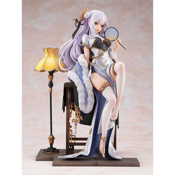 Estatua PVC 1/7 Emilia: Graceful Beauty Re:Zero Starting Life in Another World Ver. 24 cm - Collector4u.com