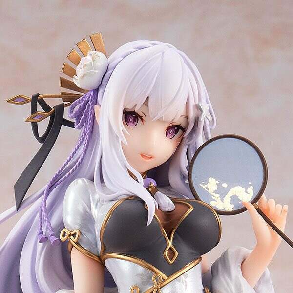 Estatua PVC 1/7 Emilia: Graceful Beauty Re:Zero Starting Life in Another World Ver. 24 cm - Collector4u.com