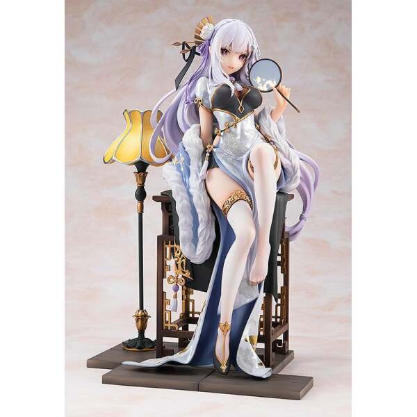 Estatua PVC 1/7 Emilia: Graceful Beauty Re:Zero Starting Life in Another World Ver. 24 cm - Collector4u.com