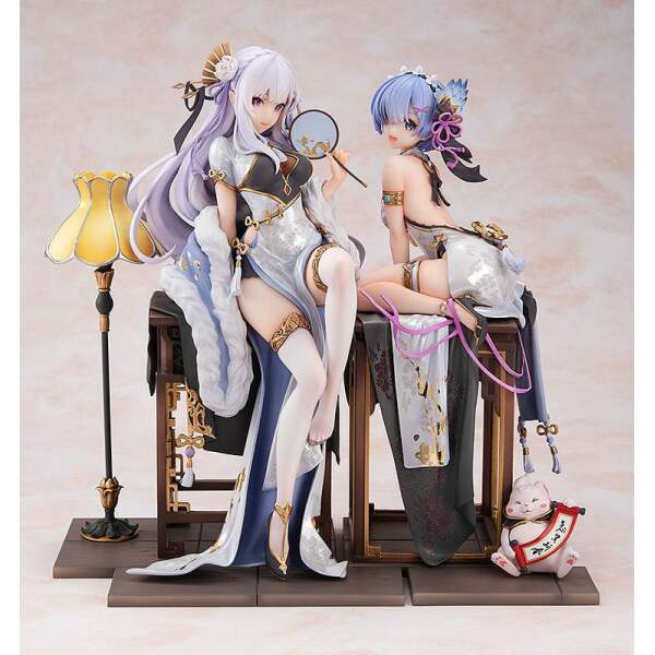 Estatua PVC 1/7 Emilia: Graceful Beauty Re:Zero Starting Life in Another World Ver. 24 cm - Collector4u.com