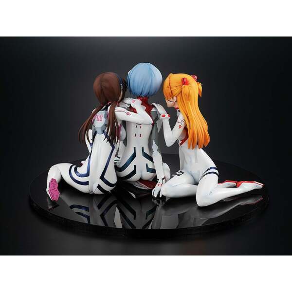 Estatua Asuka Rei Mari Newtype Cover Ver Evangelion 3010 Thrice Upon A Time Pvc 1 8 6