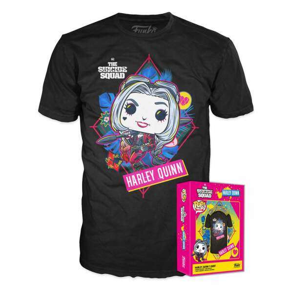 Camiseta Harley Quinn talla XL DC Comics Boxed Tee