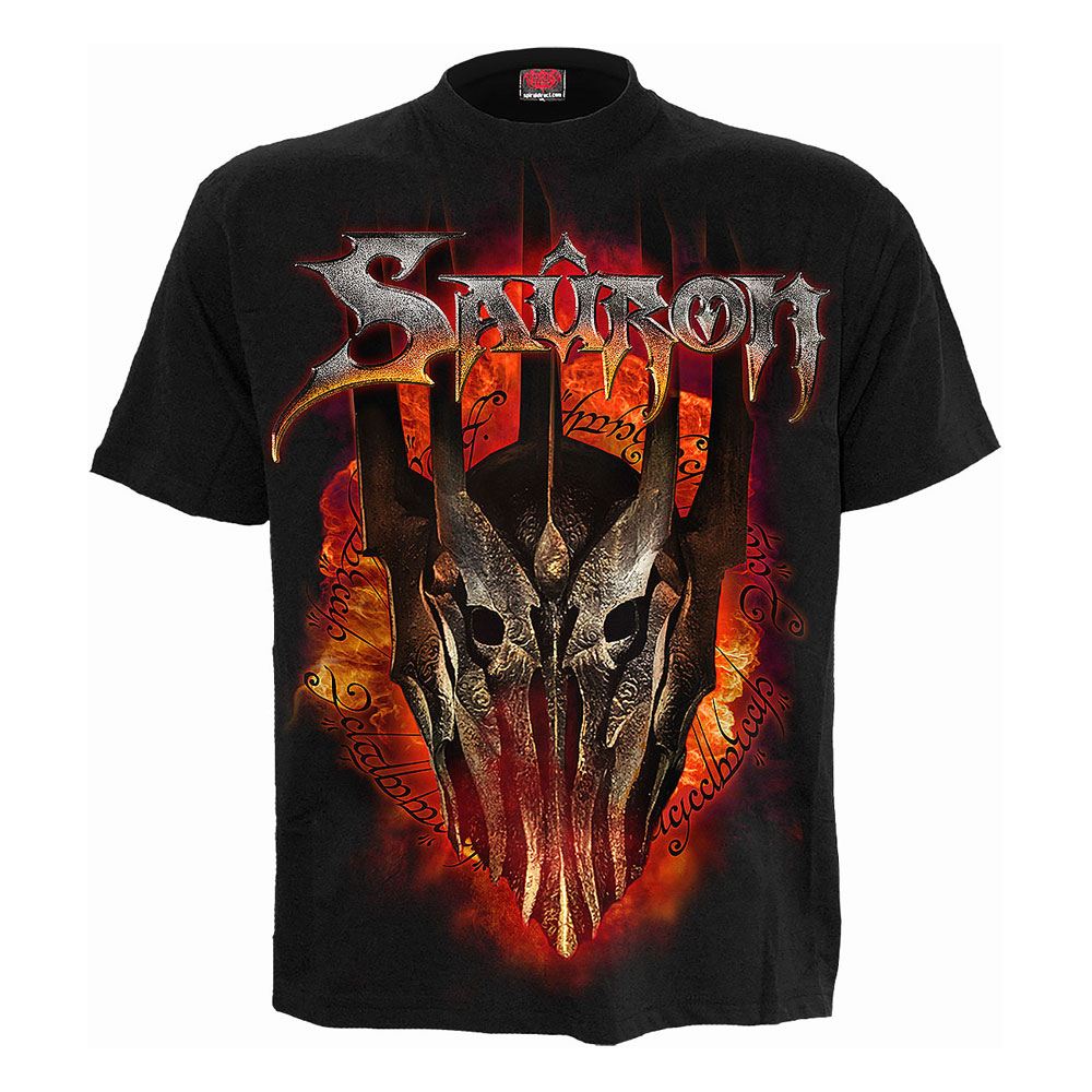 Camiseta Sauron Metal Tee El Señor de los Anillos talla L