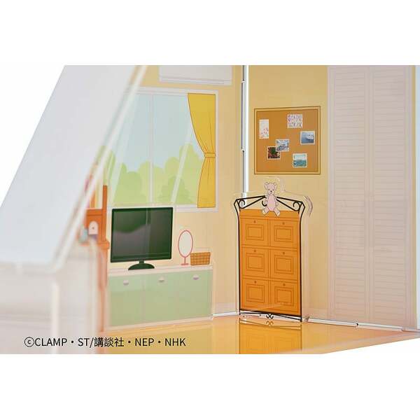 Diorama Background Cardcaptor Sakura: Clear Card Acryl (Sakura’s Bedroom) - Collector4u.com