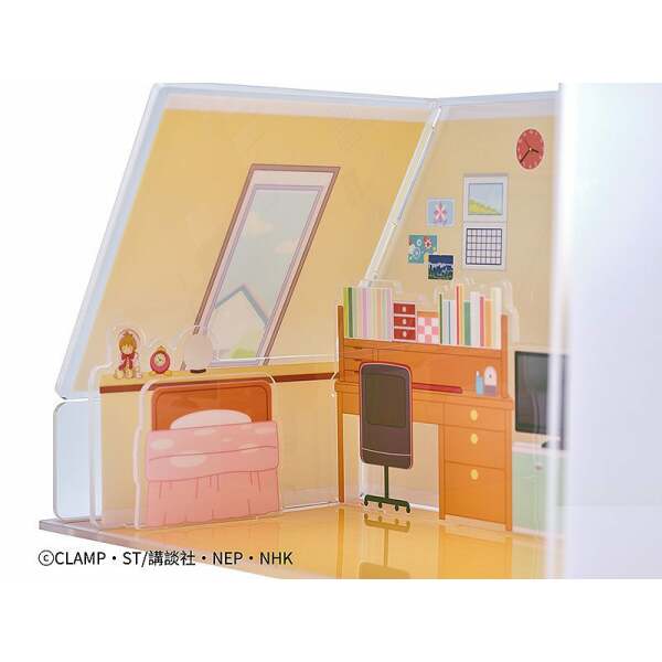 Diorama Background Cardcaptor Sakura: Clear Card Acryl (Sakura’s Bedroom) - Collector4u.com