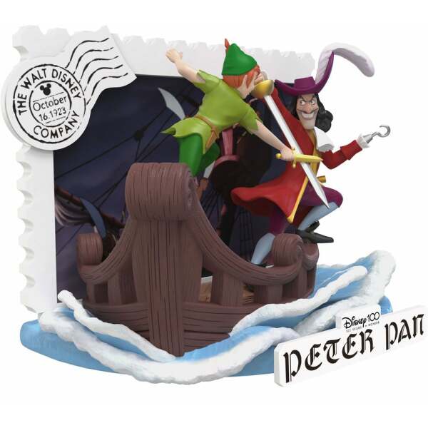 Diorama Peter Pan Disney 100th Anniversary PVC D-Stage 12 cm - Collector4u.com