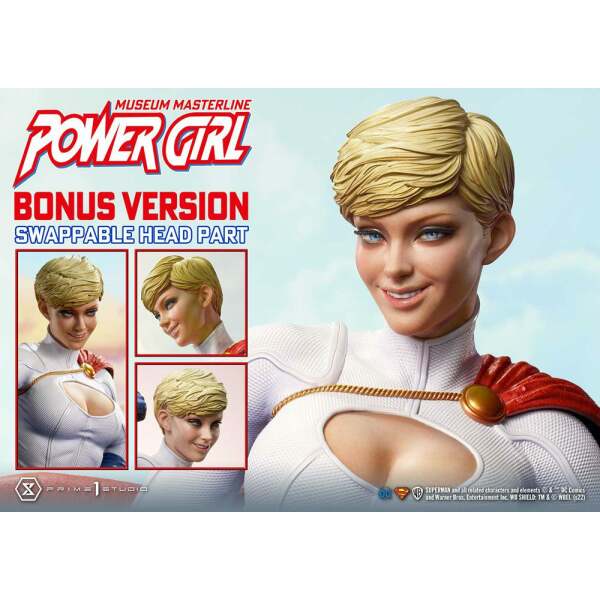 Estatua Power Girl Deluxe Bonus Version Dc Comics Museum Masterline 75 Cm 14