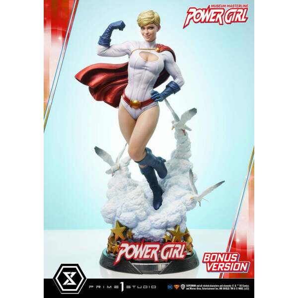 Estatua Power Girl Deluxe Bonus Version Dc Comics Museum Masterline 75 Cm 9