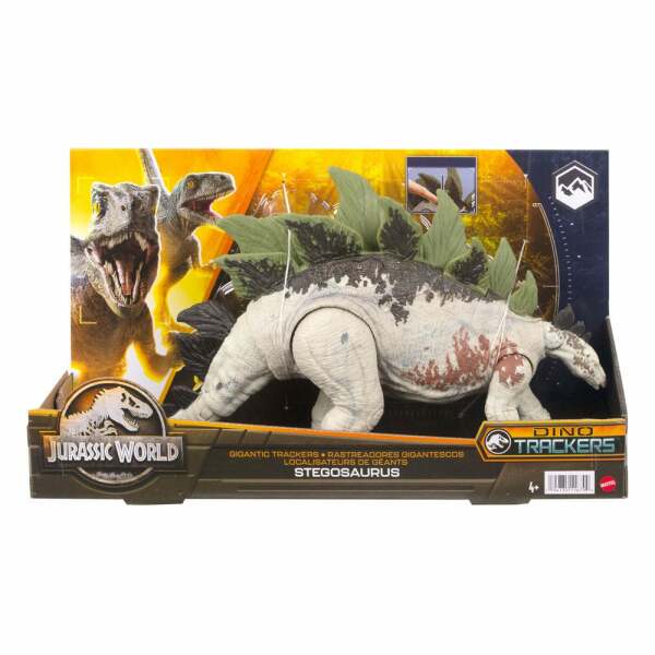 Figura Gigantic Trackers Stegosaurus Jurassic World Dino Trackers 2