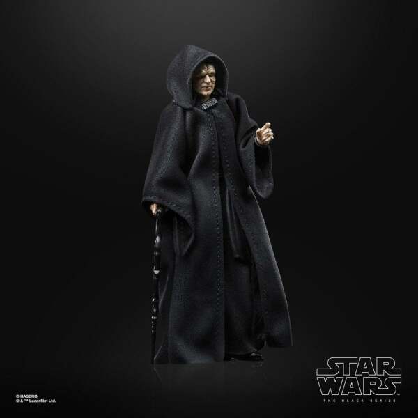 Figura The Emperor Star Wars Episode VI 40th Anniversary Black Series 15 cm - Collector4u.com