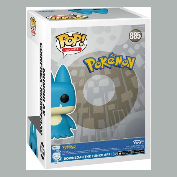 Funko Munchlax Emea Pokemon Pop Games Vinyl Figura 9 Cm 2