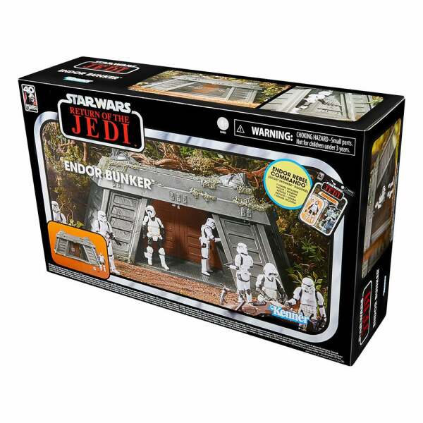 Set de Juego Endor Bunker con Endor Rebel Commando Star Wars Episode VI Vintage Collection (Scout Trooper Disguise) - Collector4u.com