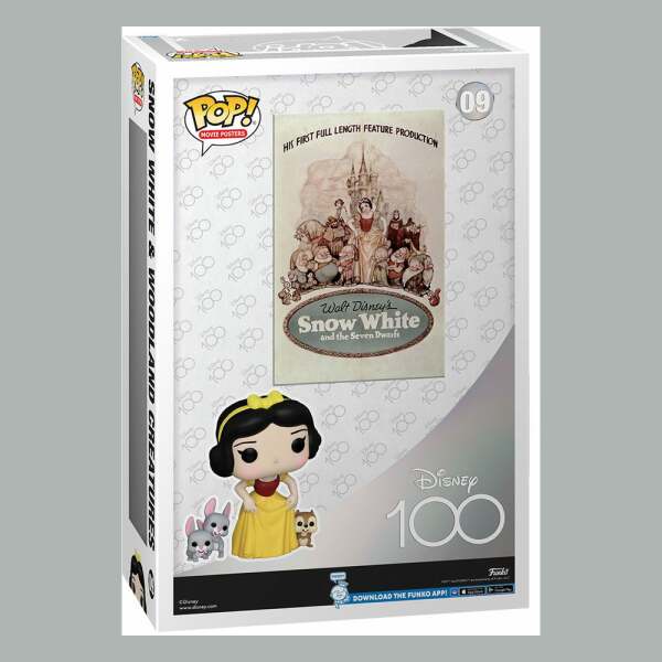 Funko Movie Poster Y Figura Snow White Disney Pop 9 Cm 2