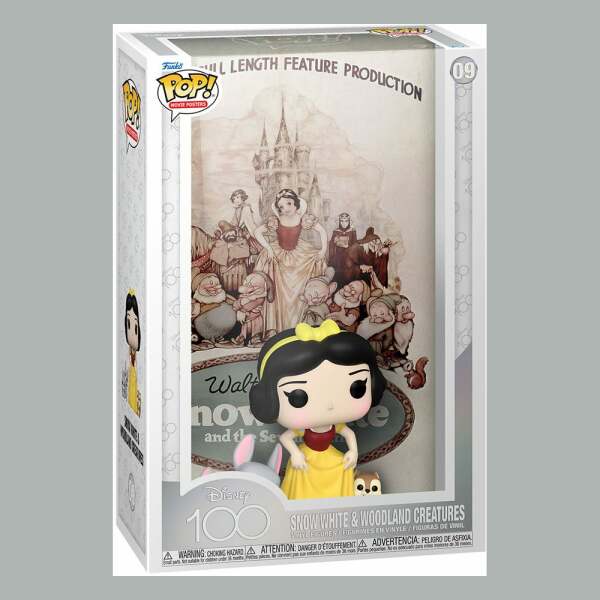 Funko Movie Poster Y Figura Snow White Disney Pop 9 Cm 3