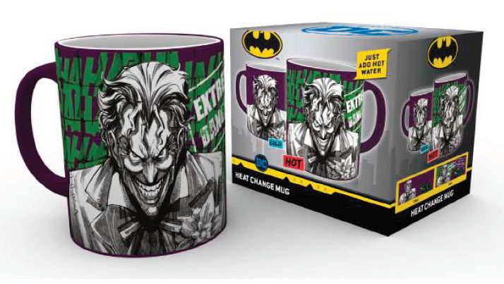 DC Comics Taza sensitiva al calor The Joker