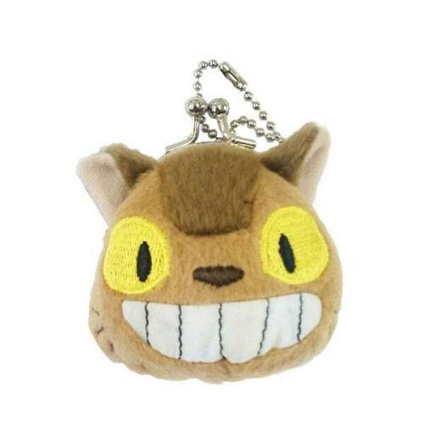 Mi vecino Totoro Llavero Monedero de Peluche Mini Catbus 8 cm