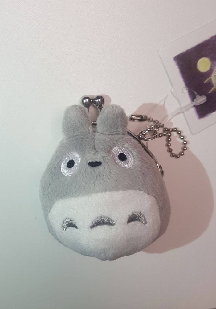 Mi vecino Totoro Llavero Monedero de Peluche Mini Totoro 8 cm