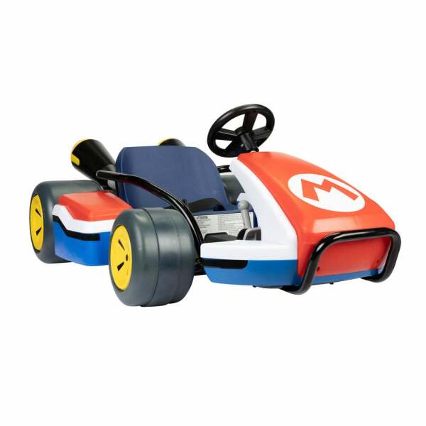 Mario Kart 24V Ride-On Racer Coche de Carreras 1/1 Mario’s Kart