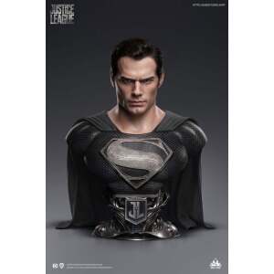 Superman Busto 1/1 Superman Black Ver. 73 cm - Collector4U.com