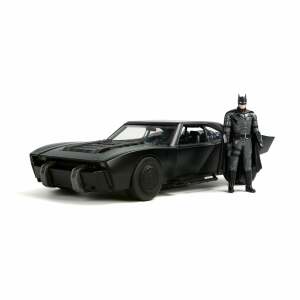 Batman 2022 Vehículo 1/18 Hollywood Rides 2022 Batmobile con Figura - Collector4U.com