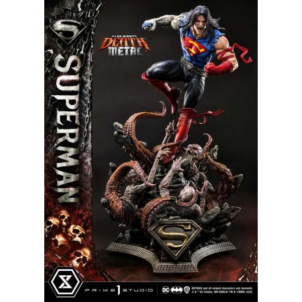 Dark Nights: Death Metal Estatua 1/3 Death Metal Superman 94 cm