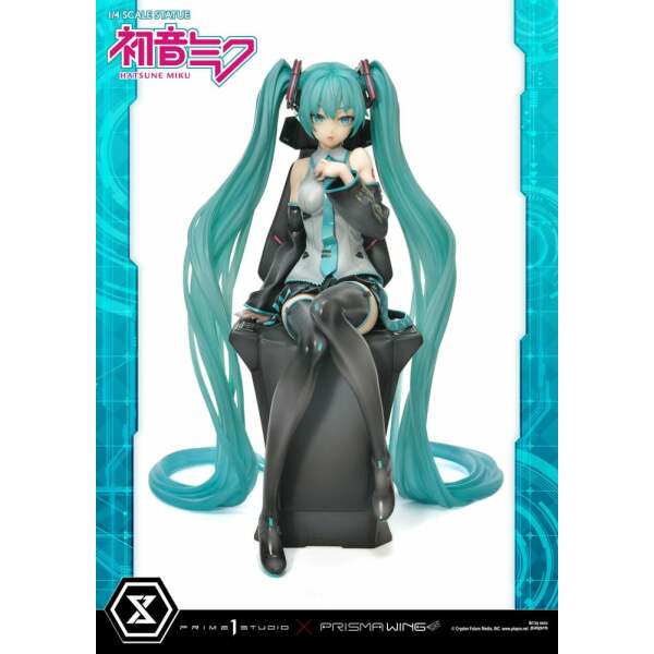 Hatsune Miku Estatua PVC 1/4 Hatsune Miku Art by neco 34 cm