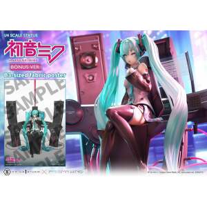 Hatsune Miku Estatua PVC 1/4 Hatsune Miku Art by neco Deluxe Bonus 46 cm