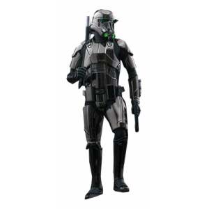 Star Wars Figura 1/6 Death Trooper (Black Chrome) 32 cm - Collector4U.com