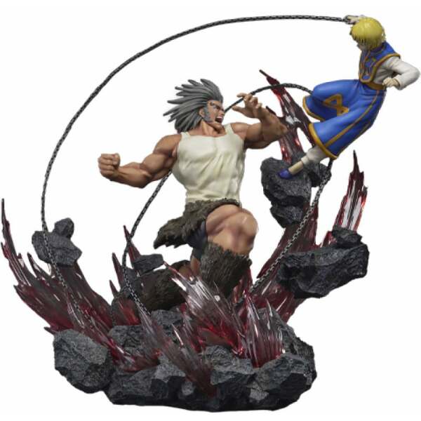 Hunter x Hunter Estatua 1/6 Elite Dynamic Kurapika Vs Uvogin 61 cm