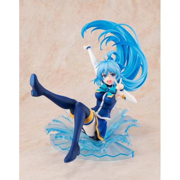 Konosuba God's blessing on this wonderful world! Estatua PVC 1/7 Aqua: Sneaker Bunko 30th Anniversary Ver. (re-run) 19 cm - Collector4U