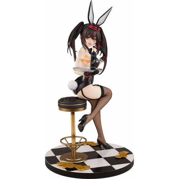 Date A Live Estatua 1/7 Kurumi Tokisaki: Black Bunny Ver. 26 cm - Collector4U