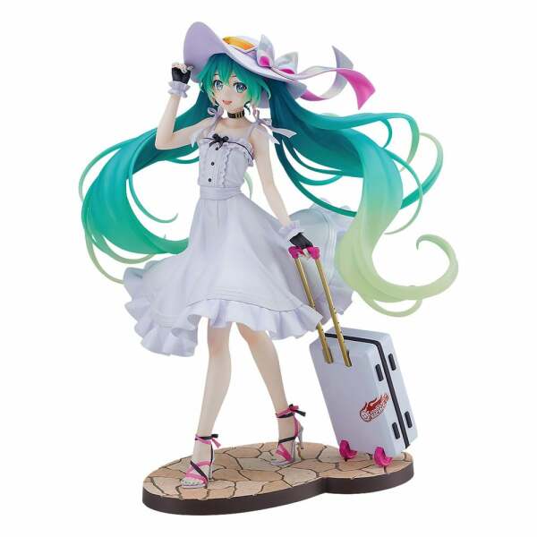 Hatsune Miku GT Project Estatua PVC 1/7 Racing Miku 2021: Private Ver. 25 cm