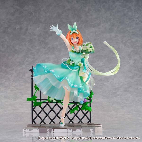 The Quintessential Quintuplets: The Movie Estatua PVC 1/7 Yotsuba Nakano Floral Dress Ver. 26 cm - Collector4U.com