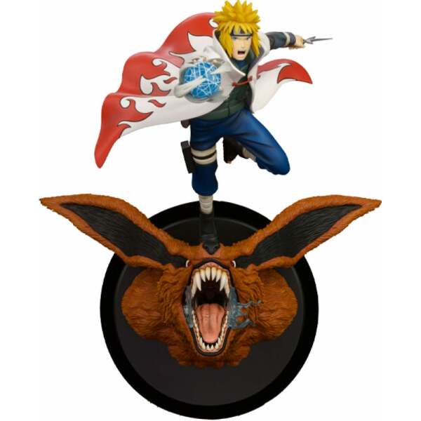 Naruto Shippuden Estatua PVC 1/8 Minato Namikaze Vs Nine Tailed Fox 41 cm - Collector4u.com