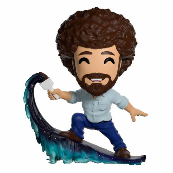 Bob Ross Figura Vinyl Bob Ross Happy Accidents 12 cm - Collector4U