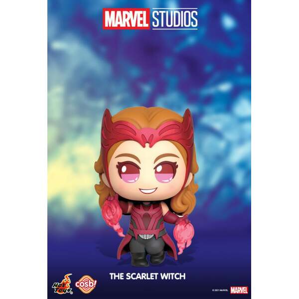 Bruja Escarlata y Visión Minifigura Cosbi Scarlet Witch 8 cm