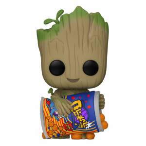 Yo soy Groot POP! Vinyl Figura Groot w/Cheese Puffs 9 cm - Collector4U.com