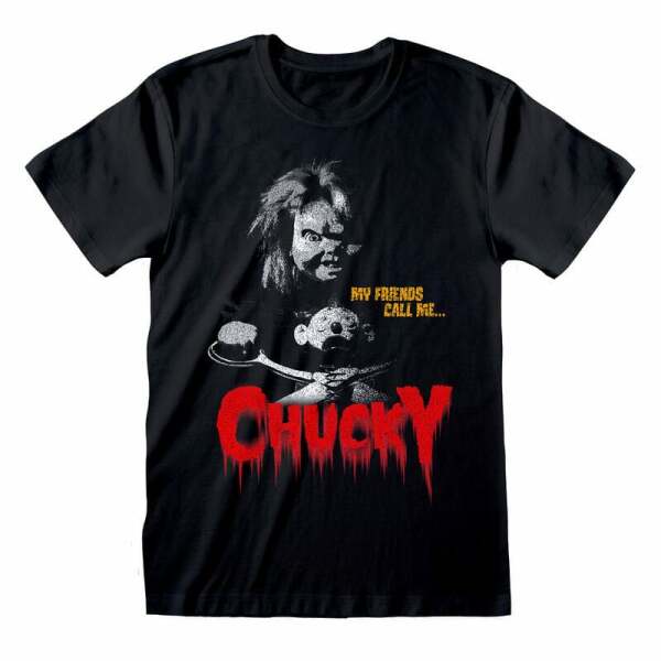 Chucky el muñeco diabólico Camiseta My friends Call Me Chucky talla XL